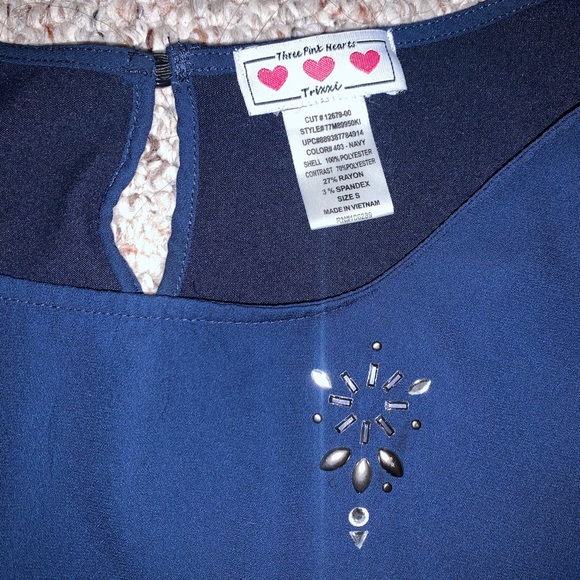 Blue blouse - Picture 2 of 2